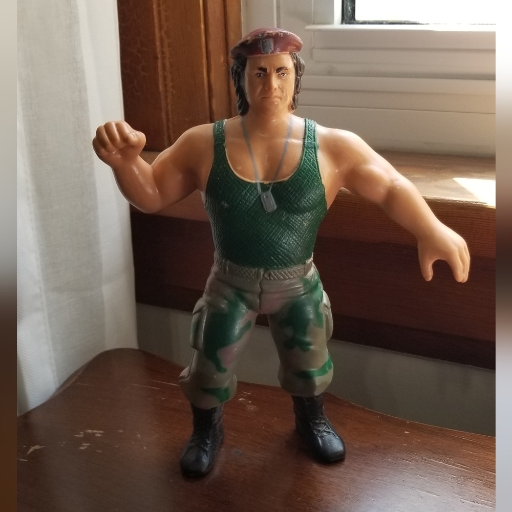 1986 Titan Sports Inc Coporal Kirchner Wrestling Action Figure G.U.C